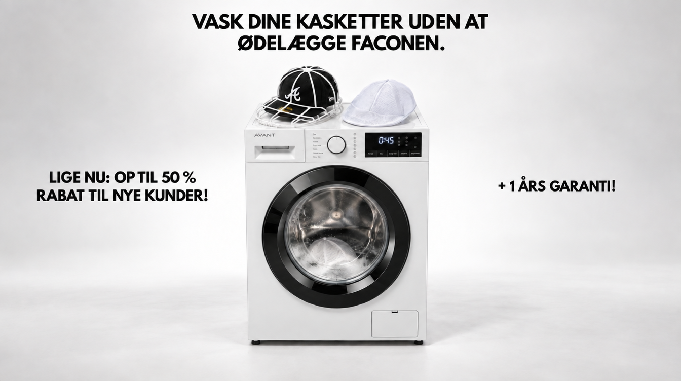 Vask dine kasketter uden at ødelægge faconen